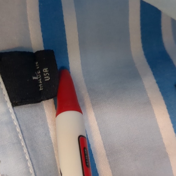 Men's Burberry London Cotton Button Down Dress Shirt - Picture 4 of 16